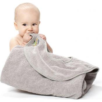 Couverture infantile avec capuche en coton peigné