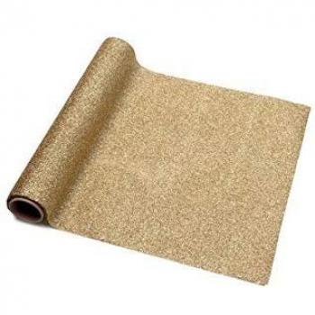 CHEMIN DE TABLE EN ALUMINIUM ANODISÉ ARGENTÉ 30 cm x 3m