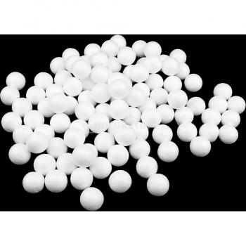 100pcs White Styrofoam Balls 10mm-30mm for Christmas Party Supplies