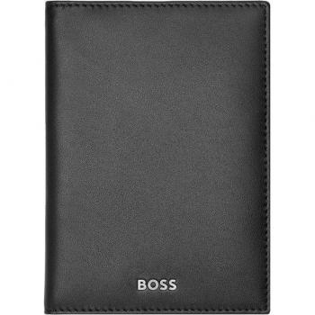Hugo Boss Premium Smooth Black Card Holder