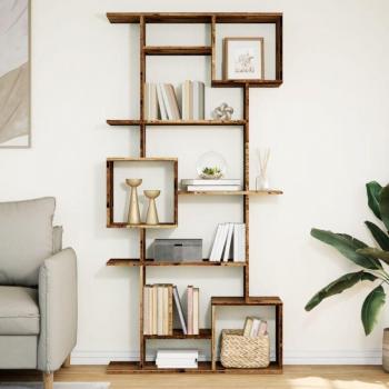 Armadio a Libri in Legno Rettangolare 92x29x188 cm