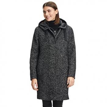 Winterjacke GIL BRET Gil Bret Winterjacke mit Westenteil Gr. 38, schwarz-weiß