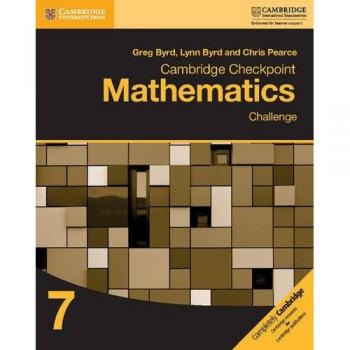 Cambridge Checkpoint Mathematics Challenge Workbook 7 by Chris Pearce PAPERBACK