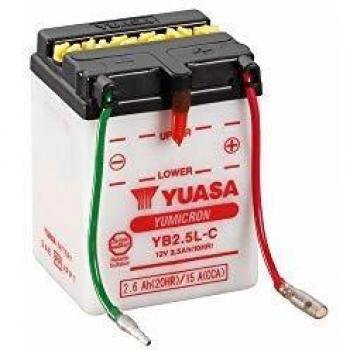 YUASA YB2.5L-C unisex Batterie ohne Säurepack 80 mm