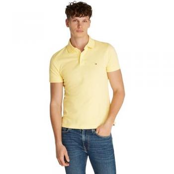 Polo Uomo Tommy Hilfiger 1985 – Colore Giallo Slim Fit (MW0MW17771)