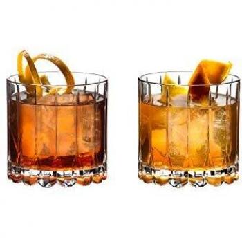Riedel Drink Specific Glassware for Spirits, Rocks Glass, 9 oz, 2 Count, Clear