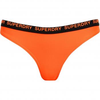 Slip Bikini Superdry Arancione Neon Elastic Cheeky XL