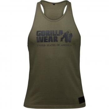 Gorilla Wear Classic Green Sleeveless Top