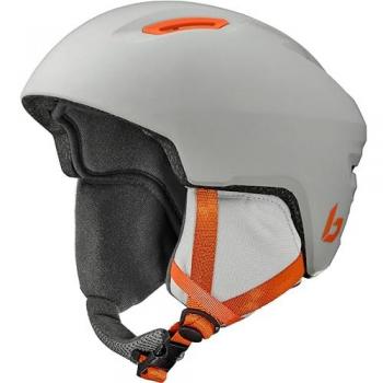 Casco da sci Bollé Atmos Youth per bambini grigio arancione opaco