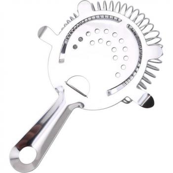 CocktailMaster Silber – Barmann Edelstahlshaker mit Sieb‑Eisfiltern