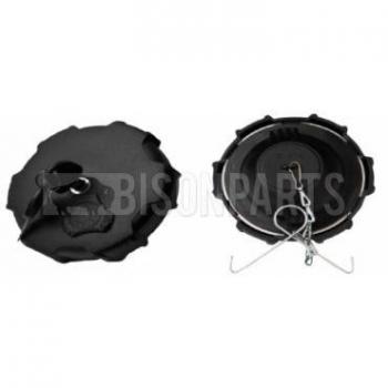 80mm Truck Fuel Cap – Vented Bayonet Design, Plastic Locking, Dual Fuel Use