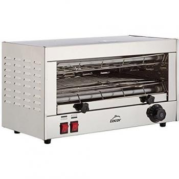 Lacor 69172 Grille-pain électrique horizontal Simple Grill, gris, 2400 W