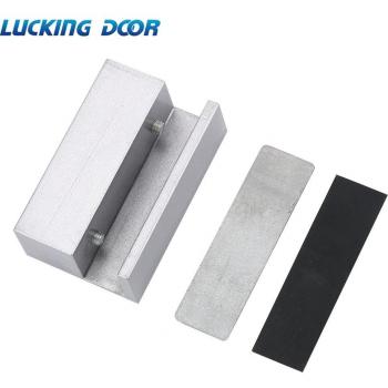 Lucking Glass Door Clamp for Electric Lock Systems
