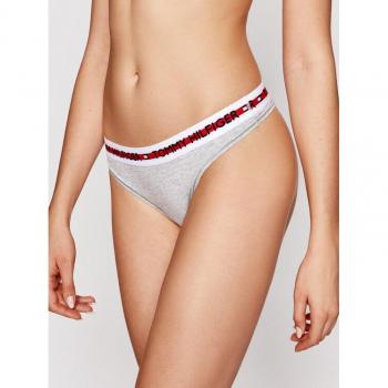 Damen Thong von Tommy Hilfiger in Grau UW0UW02458