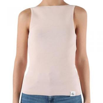 Calvin Klein Top Donna Canotta Art J20J223282 Rosa Sepia