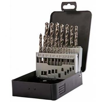 Heavy-Duty 19PC HSS Jobber Drill Collection
