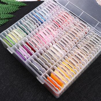 DIY Sewing Thread Box: 80 Color Variety