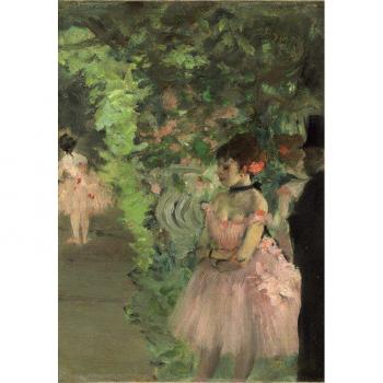 Puzzle Edgar Degas : Danseuse en Coulisse, Grafika Kids