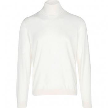 Pull BOSS Col Roulé Musso Crème XXL