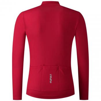 Shimano Element Red Long Sleeve Road Jersey – L (European)