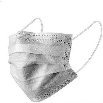 EcoSafe 50 Pcs Disposable Masks, 3‑Ply Breathable