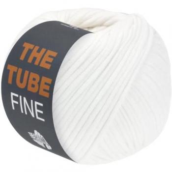 LANA GROSSA THE TUBE FINE Häkelwolle, 140 m (dünnes, gefülltes Baumwollschlauchgarn Ø ca. 3