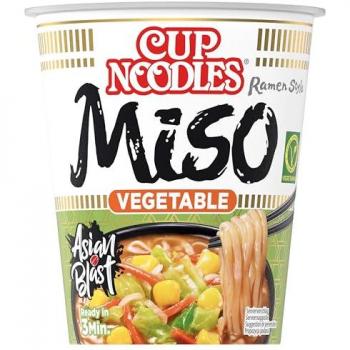 Nissin Miso Végétalien – Pack 67 g