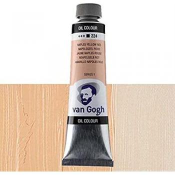 Ölfarbe Neapelgelb Rot 224 – Distelöl, Van‑Gogh Edition – 40 ml