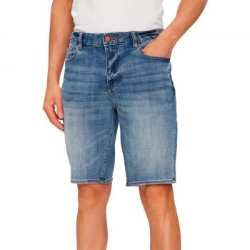 Armani Exchange Jeansshorts 3DZJ65 Herren Regular Fit Blau