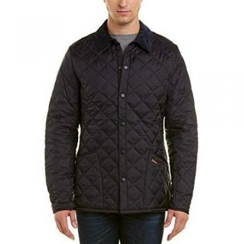 Barbour Men's Navy Liddesdale Quilted Outerwear