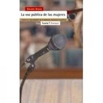 La voz pública de las mujeres. NUEVO. ENVÍO URGENTE (Librería Agapea)