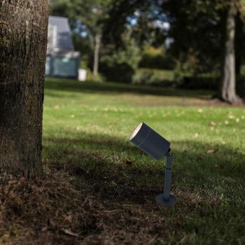 Lutec Rado Exterior Spike Light – Graphite