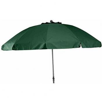 Base acier / polyester vert – Parasol Tropico Siena 250 cm