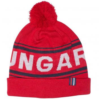 Red Rugby Pompom Beanie by Hungaria Toulon 2016-17