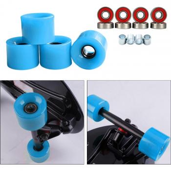 Ruedas de Skateboard 60mm 78A, Ruedas de Reemplazo para Principiantes