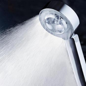 Round ABS Chrome Shower Head