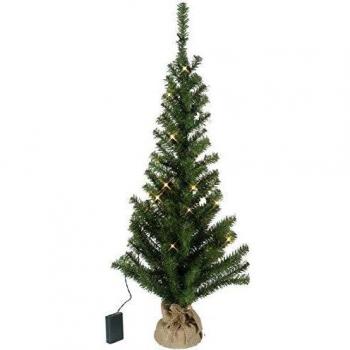Natale Toppy 90 cm, 30 LED, Batteria Integrata, Timer
