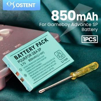 OSTENT 850mAh Battery Pack for Gameboy Advance GBA SP