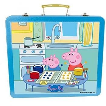 Peppa Pig 60-Piece Art Accessories Tin Case