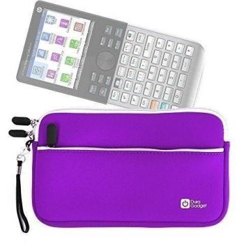 Funda Táctil con Correa Morada para Calculadoras TI y Casio