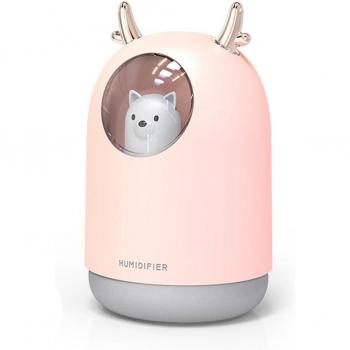 Mini Bear Air Humidifier with LED Night Light