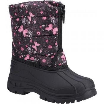 Cotswold Niños Botas de Nieve Iceberg Mariposa