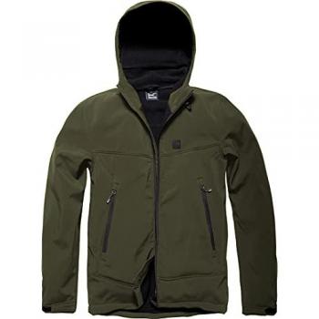 Veste Vintage Industries Ashore Taille 2XL en Vert