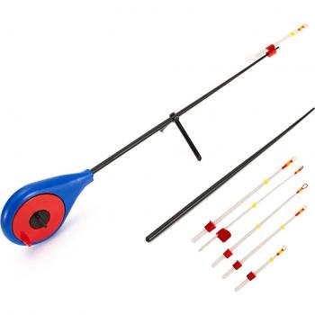 5pcs Waterproof Ice Fishing Rods