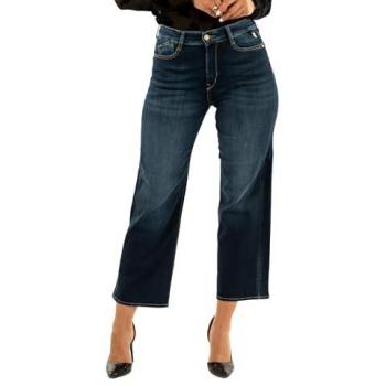 Le Temps des Cerises – Gerade Jeans, Weitenschnitt, Hochwaist, 7/8