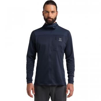 Jaqueta Haglofs L.I.M Mid Multi Hood Masculina Azul-marinho