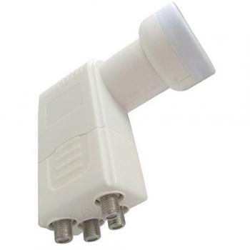 Tête LNB Quad König 0,2 DB pour 4 TV
