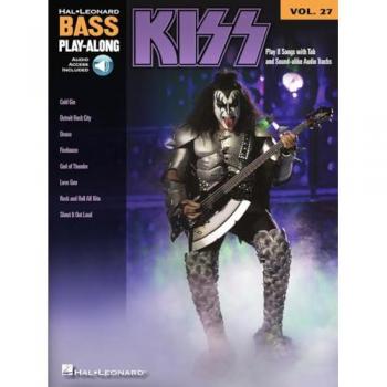 Kiss Bass Play-Along Vol.27 + Cd