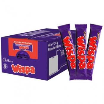 Cadbury Wispa Bars Bulk Pack of 48