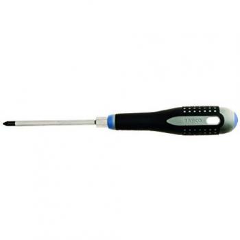 Bahco BE-8828 ERGO™ 100 mm Schraubendreher mit PZ1‑Anschluss, ergonomischer Gummigriff